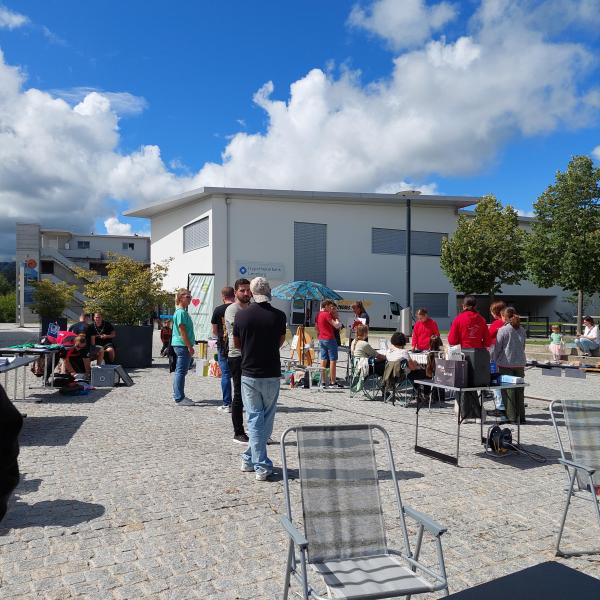 Tischmesse und Vernetzung